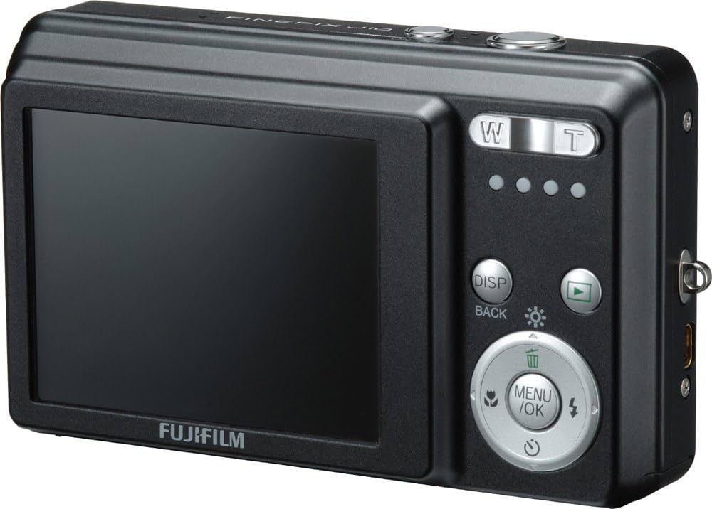 Fujifilm FinePix J10 Digital Camera - Black (8.0MP, 3x Optical