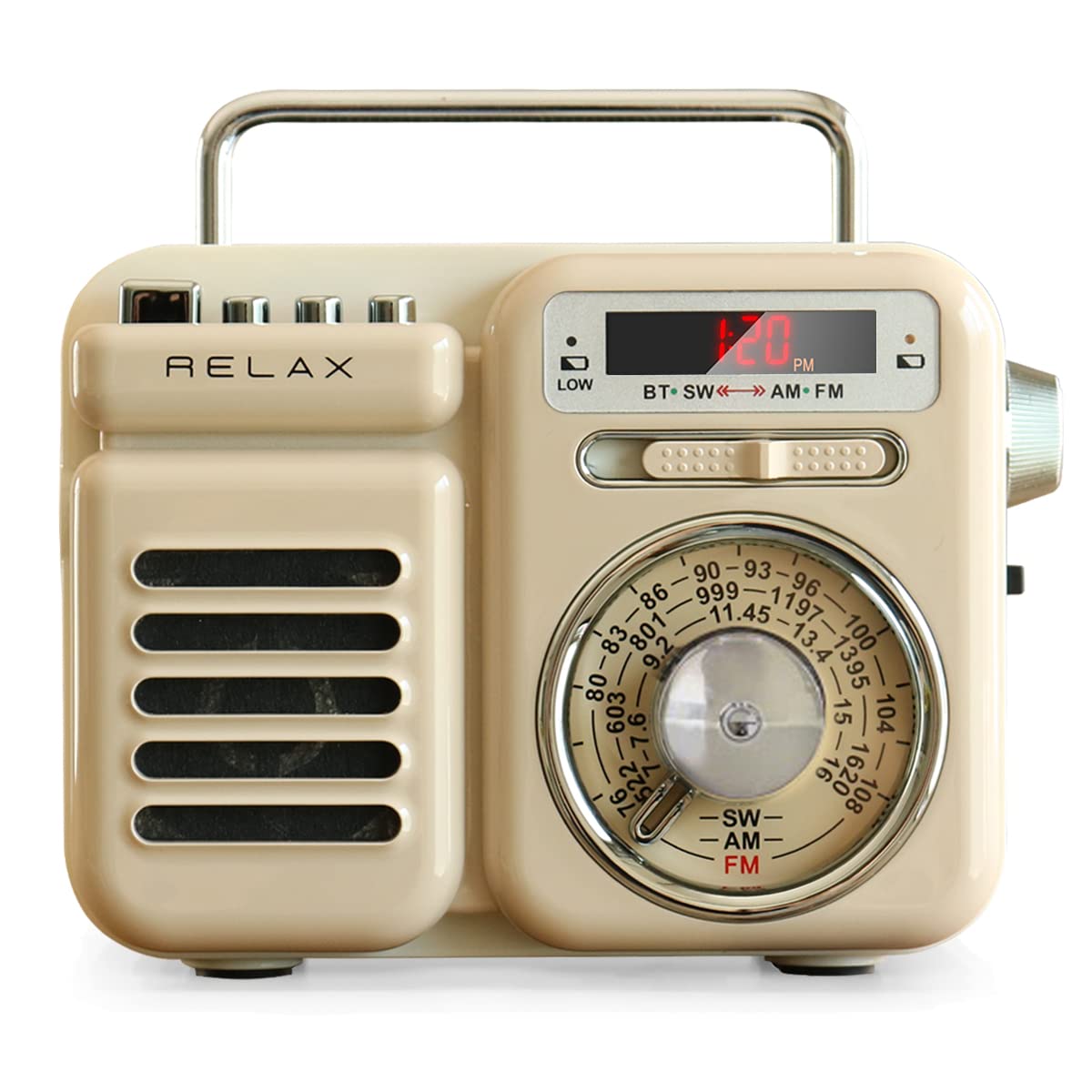 Amazon.co.jp: RELAX Multi Retro Radio Speaker 7-in-1 Portable