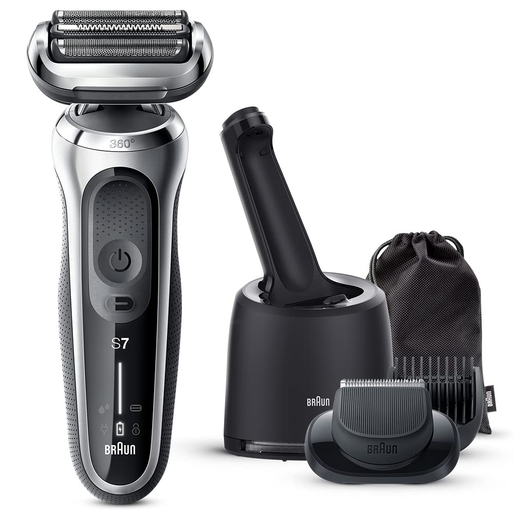 Amazon.co.jp: ブラウン 電気シェーバー シリーズ7 洗浄機付き 電動 髭