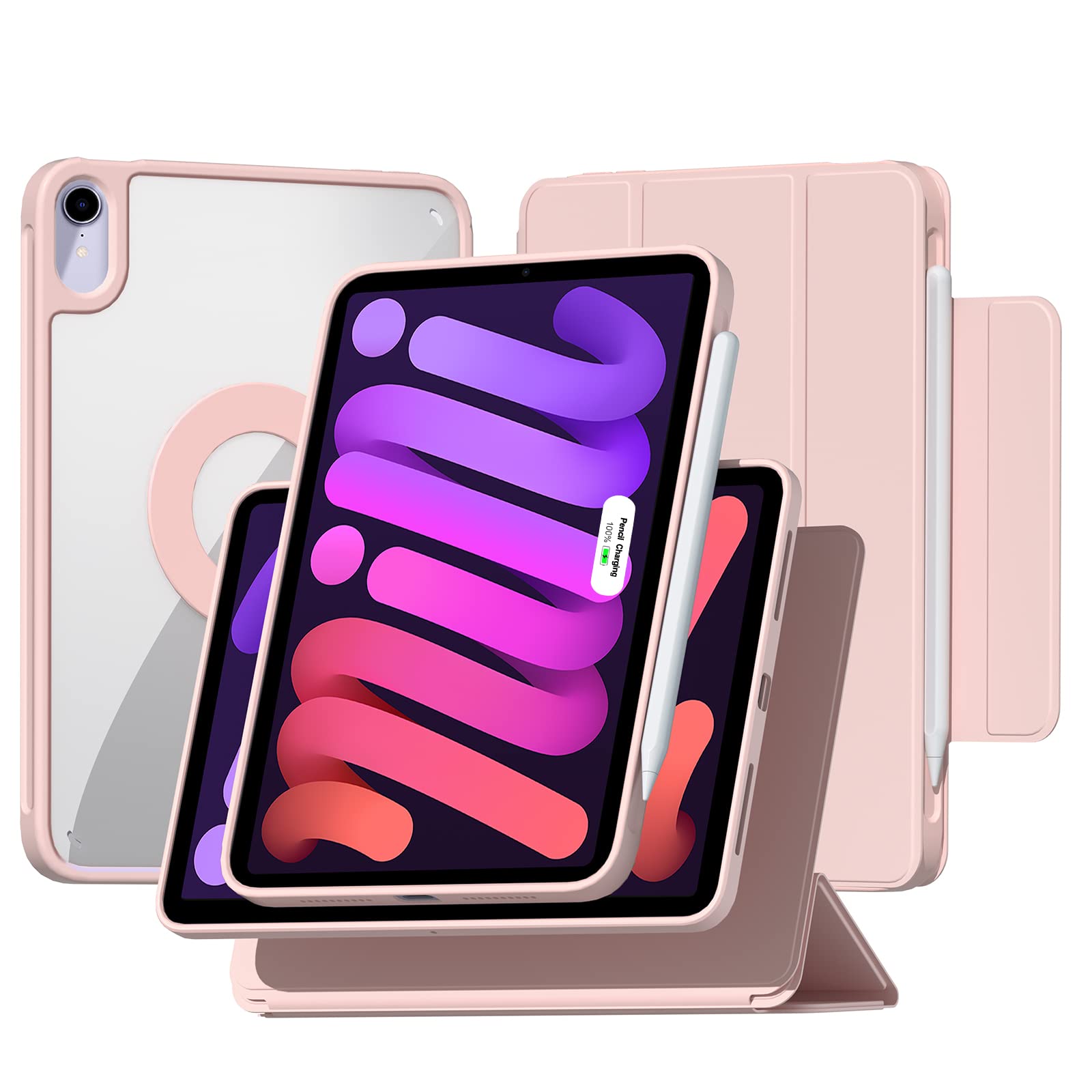 Amazon.com: ZENLU iPad mini 6th 7th Generation Case with Removable