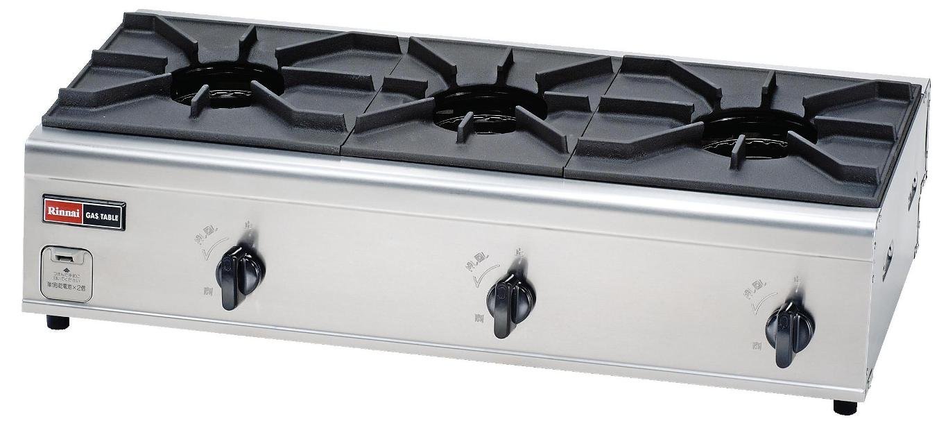 RSB-306 卓上3口コンロ プロパンガス リンナイ RSB-306 卓上 3口