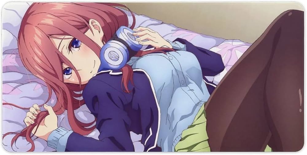Amazon | 五等分の花嫁 中野三玖 マウスパッド 大型 可愛い ゲーミング