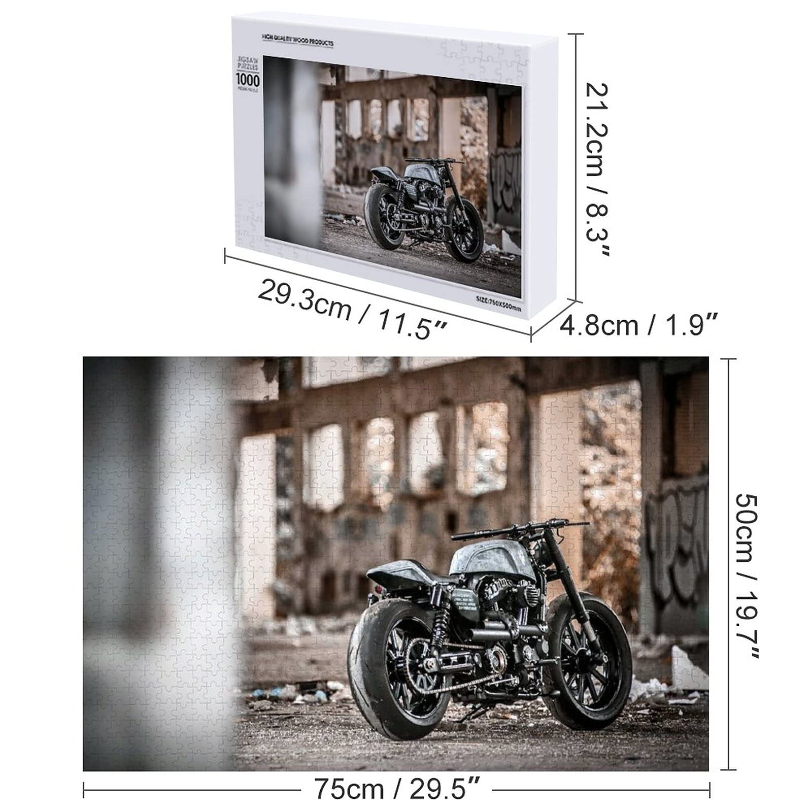 Amazon.co.jp: Braksent 500ピース 1000ピース ジグソーパズル クール