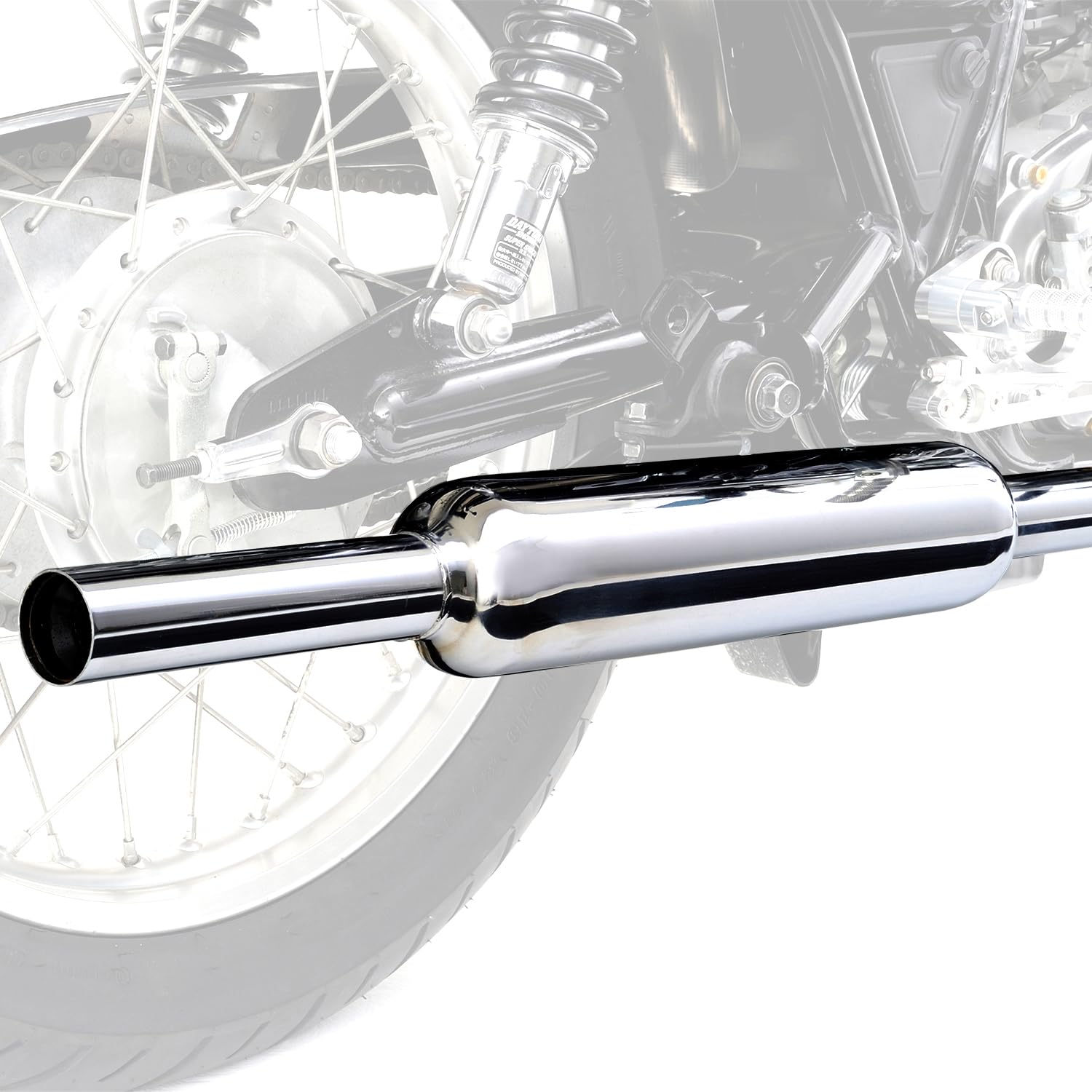 Amazon.co.jp: デイトナ(Daytona) SR400(10-17) FIモデル専用 マフラー