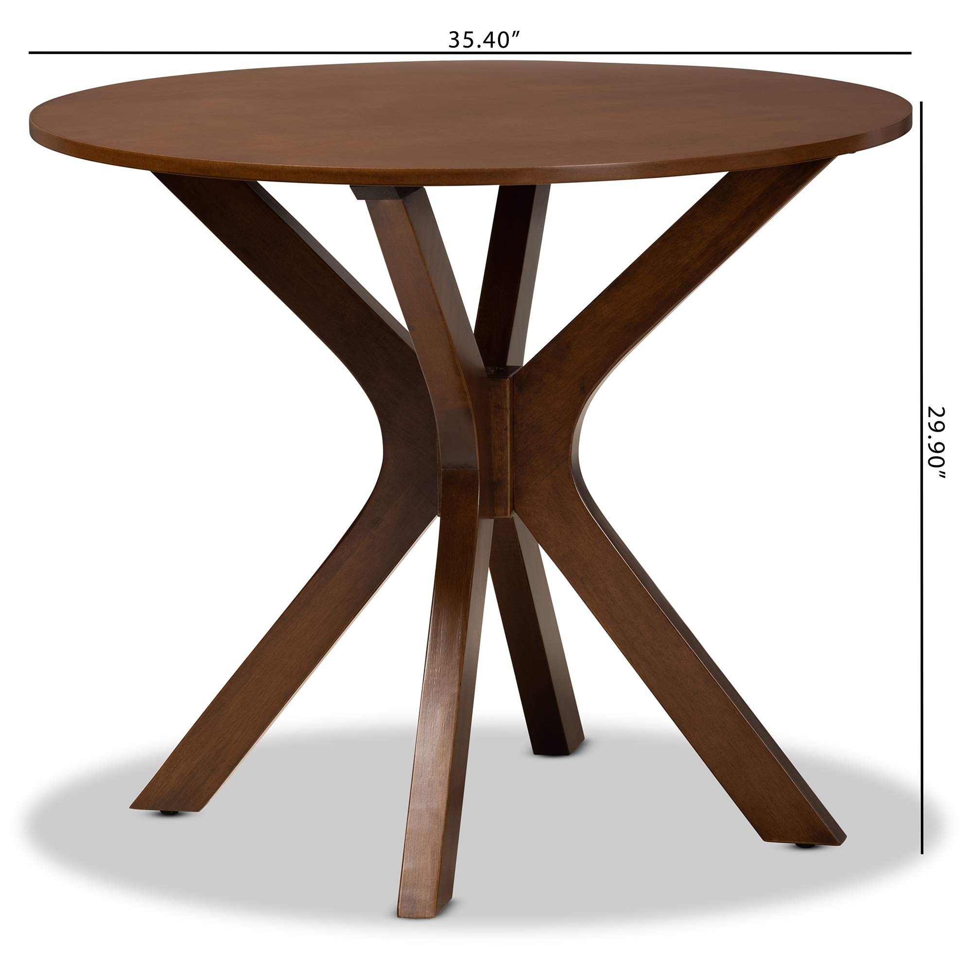 Amazon.com - Baxton Studio Kenji Modern and Contemporary Walnut