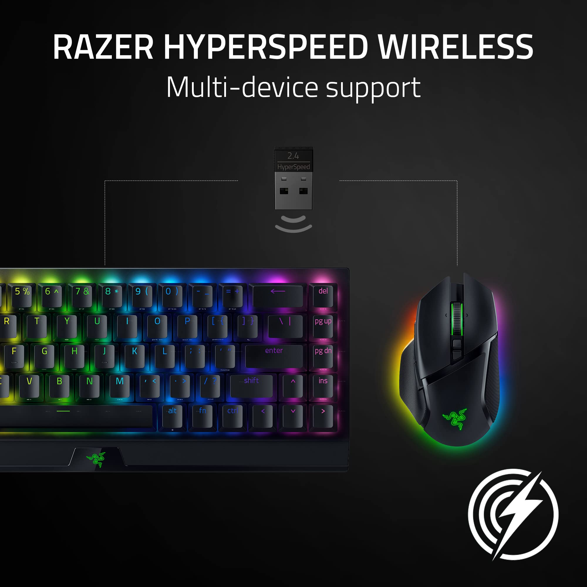 Amazon.com: Razer Basilisk V3 Pro Customizable Wireless Ergonomic