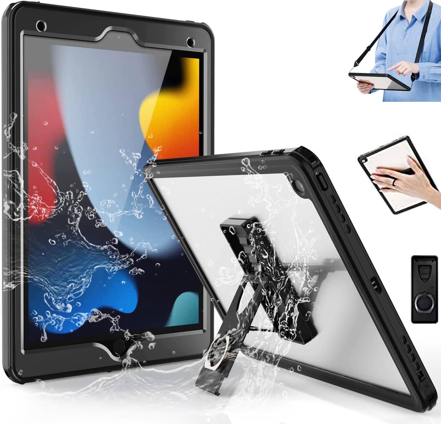 Amazon.co.jp: iPad 10.2防水ケース 2019/2020/2021秋モデルipad 7