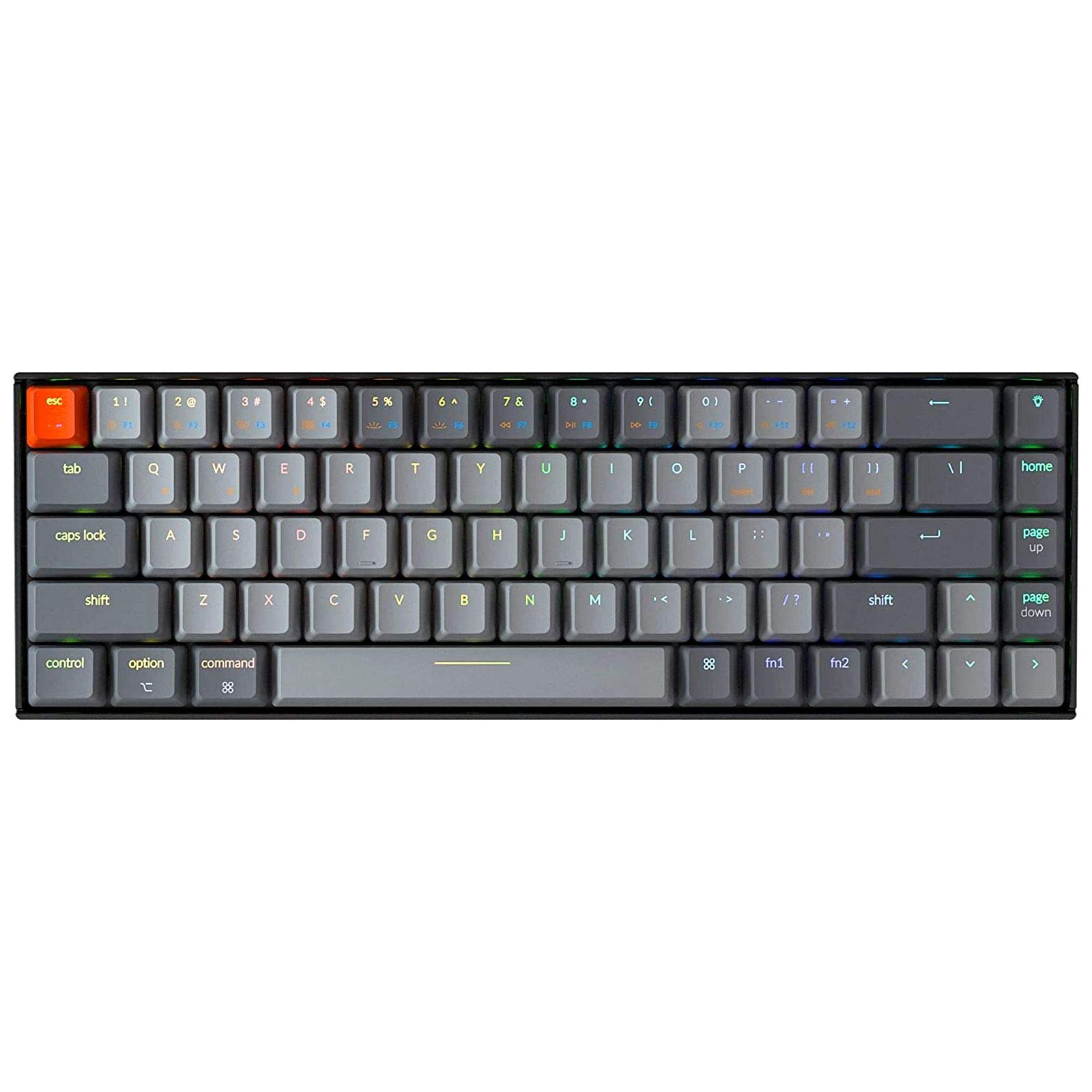Amazon.co.jp: Keychron K6 68キー Bluetoothワイヤレス/USB有線