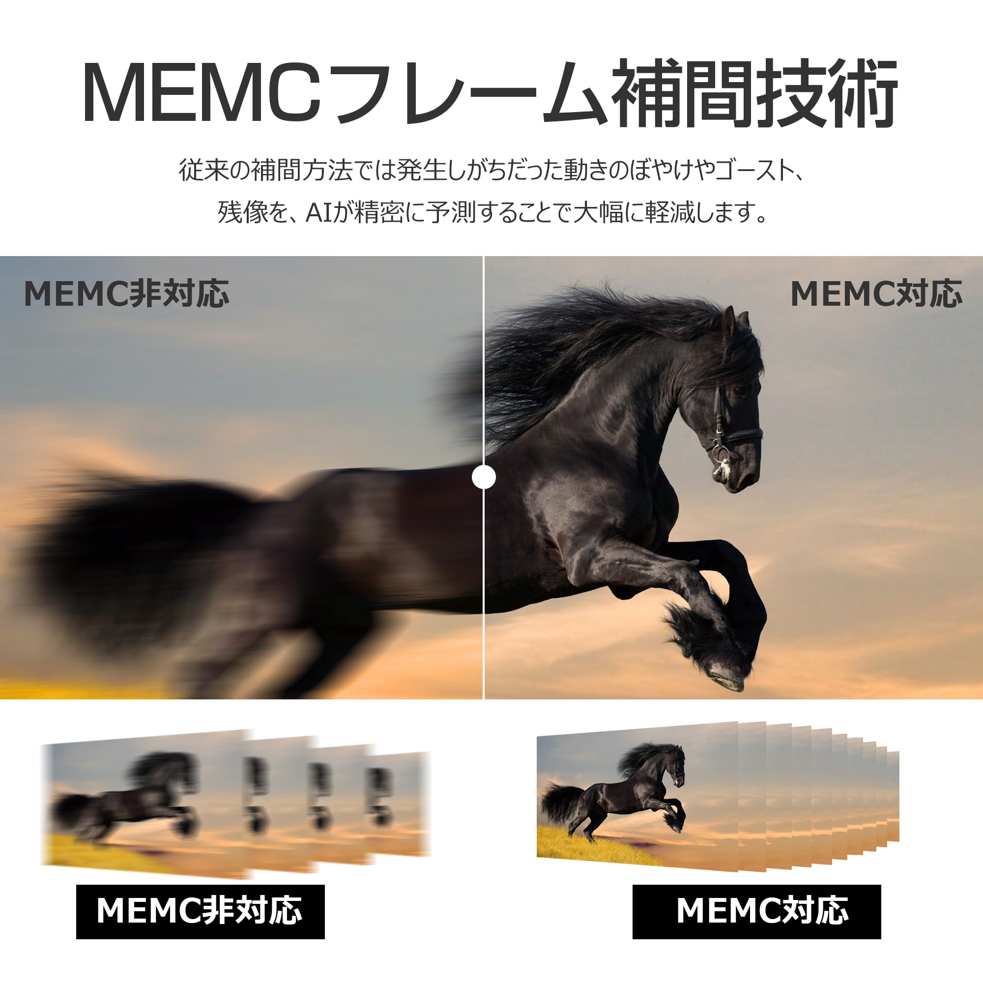 Amazon | ASTEX チューナーレステレビ 55インチ 4K Google TV搭載 MEMC