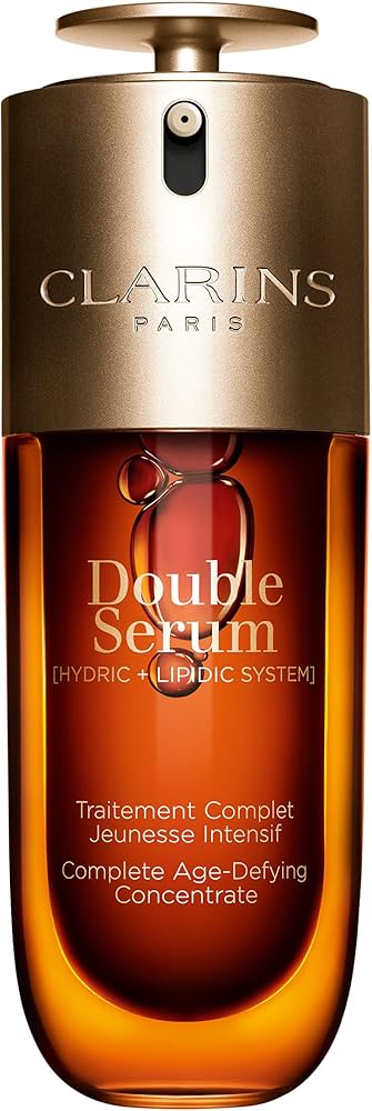 Amazon.com: Clarins DOUBLE SERUM | Anti Aging Face Serum | Visibly