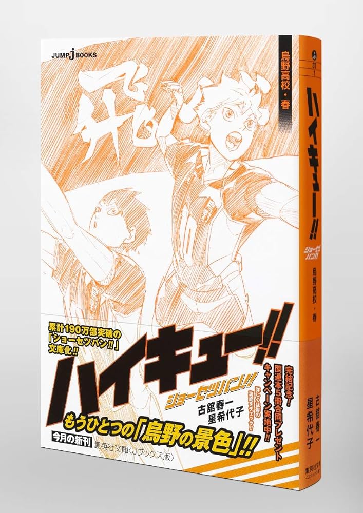 ハイキュー!! ショーセツバン!! 烏野高校・春 (集英社文庫(コミック版