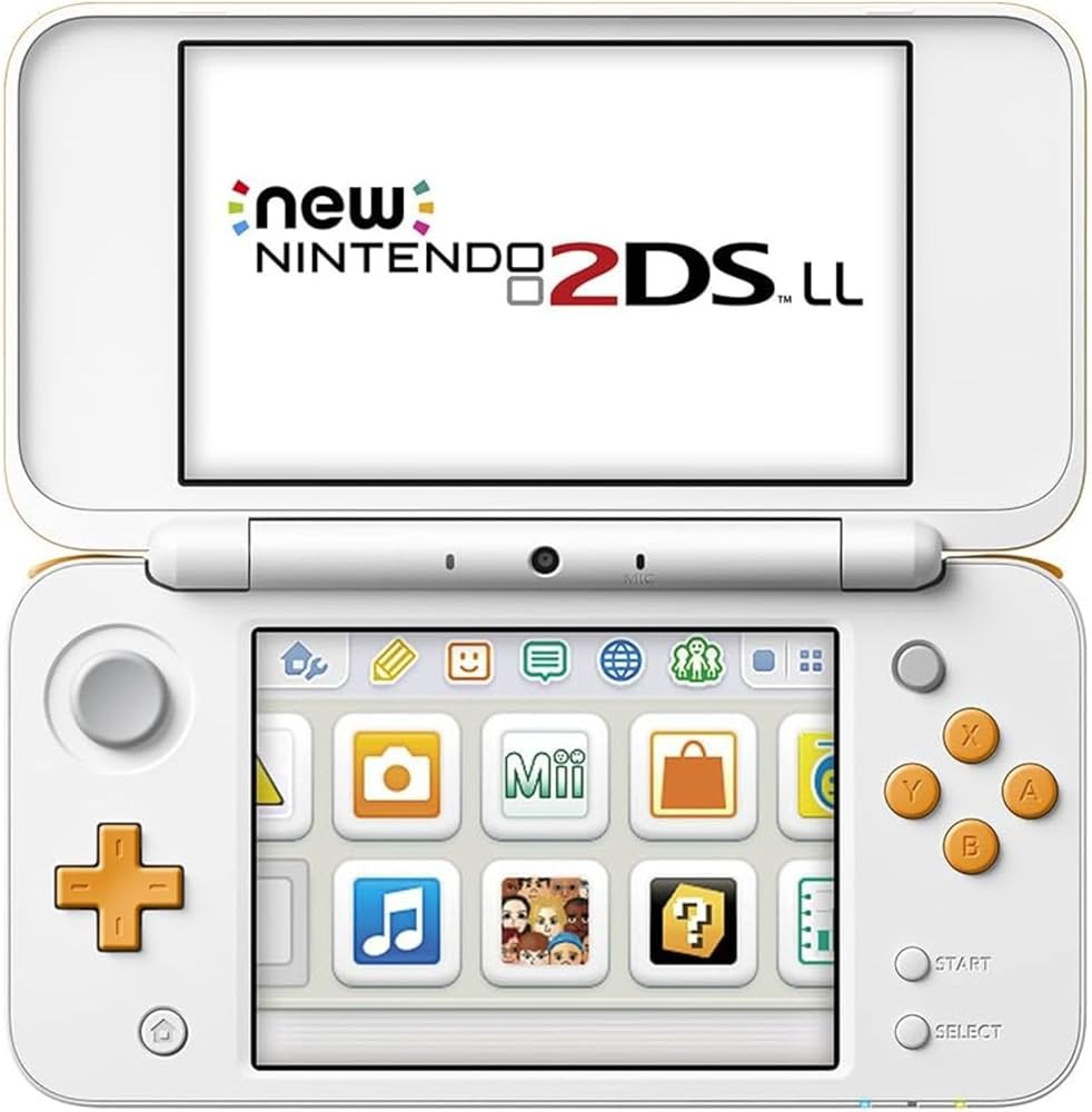 Amazon | 【整備済み品】 Newニンテンドー2DS LL 【ホワイト×オレンジ