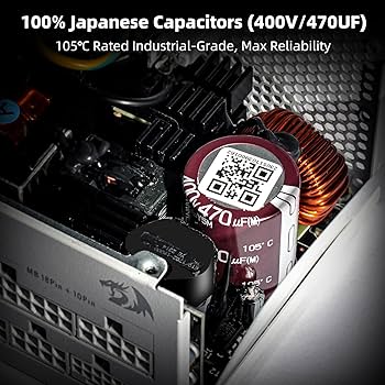 Amazon.com: Redragon PSU015 80+ Platium 750 Watt SFX Fully Modular