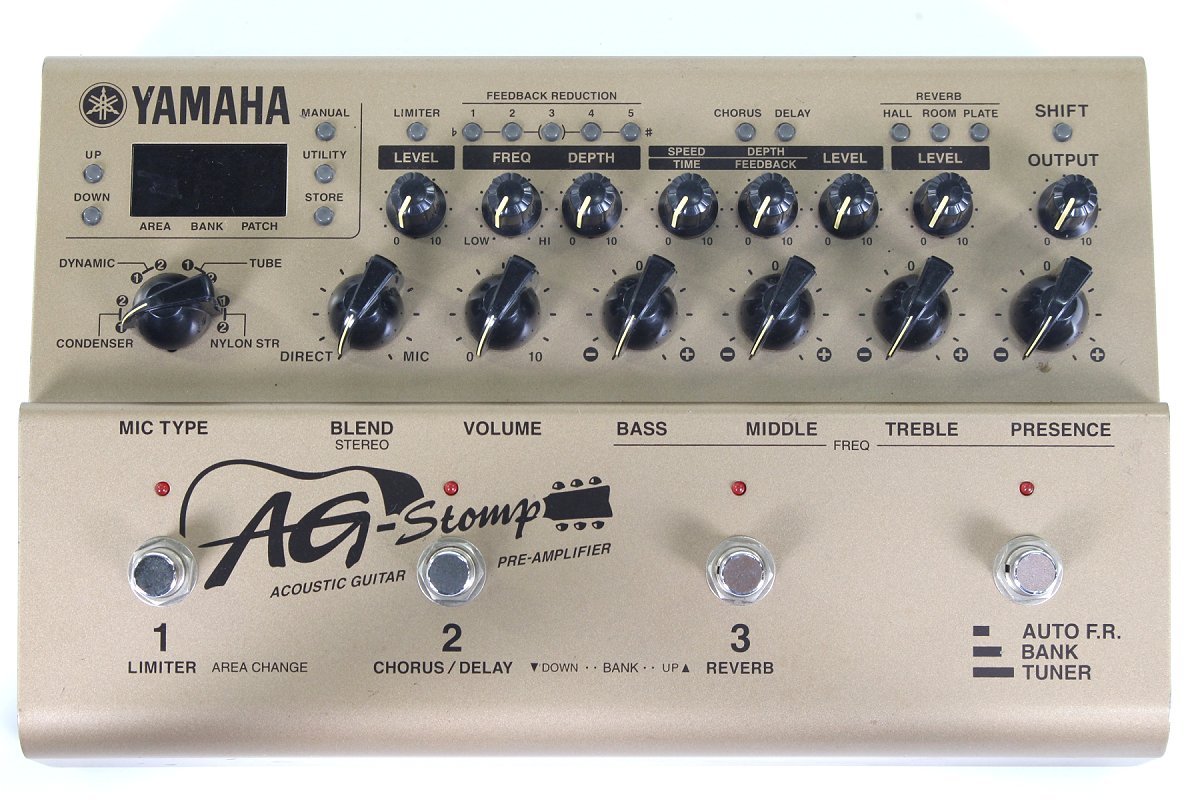 YAMAHA AG-Stomp アコースティックギターエフェクター Amazon | YAMAHA