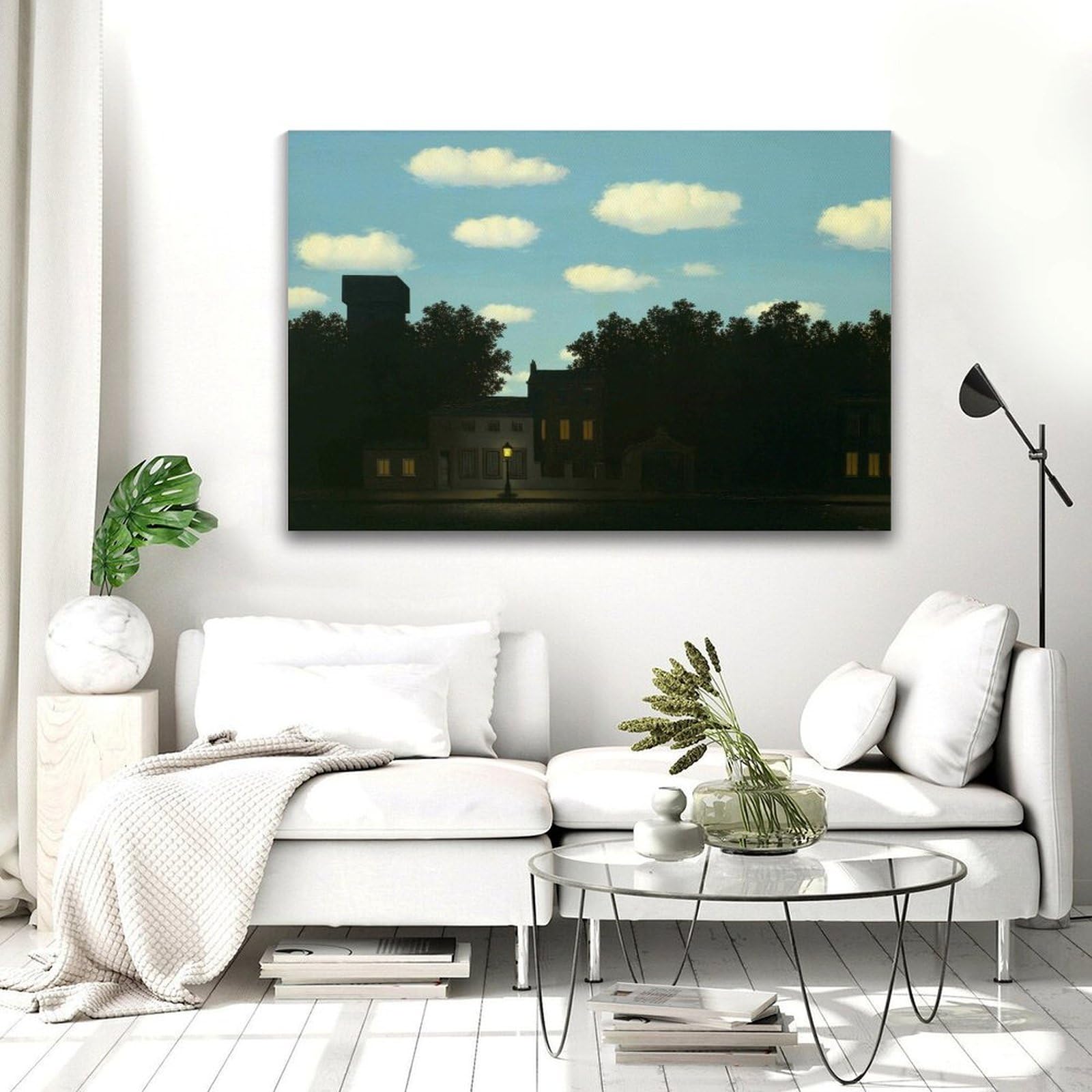 Amazon.co.jp: ルネ・マグリット(René Magritte) 名作 光の帝国II