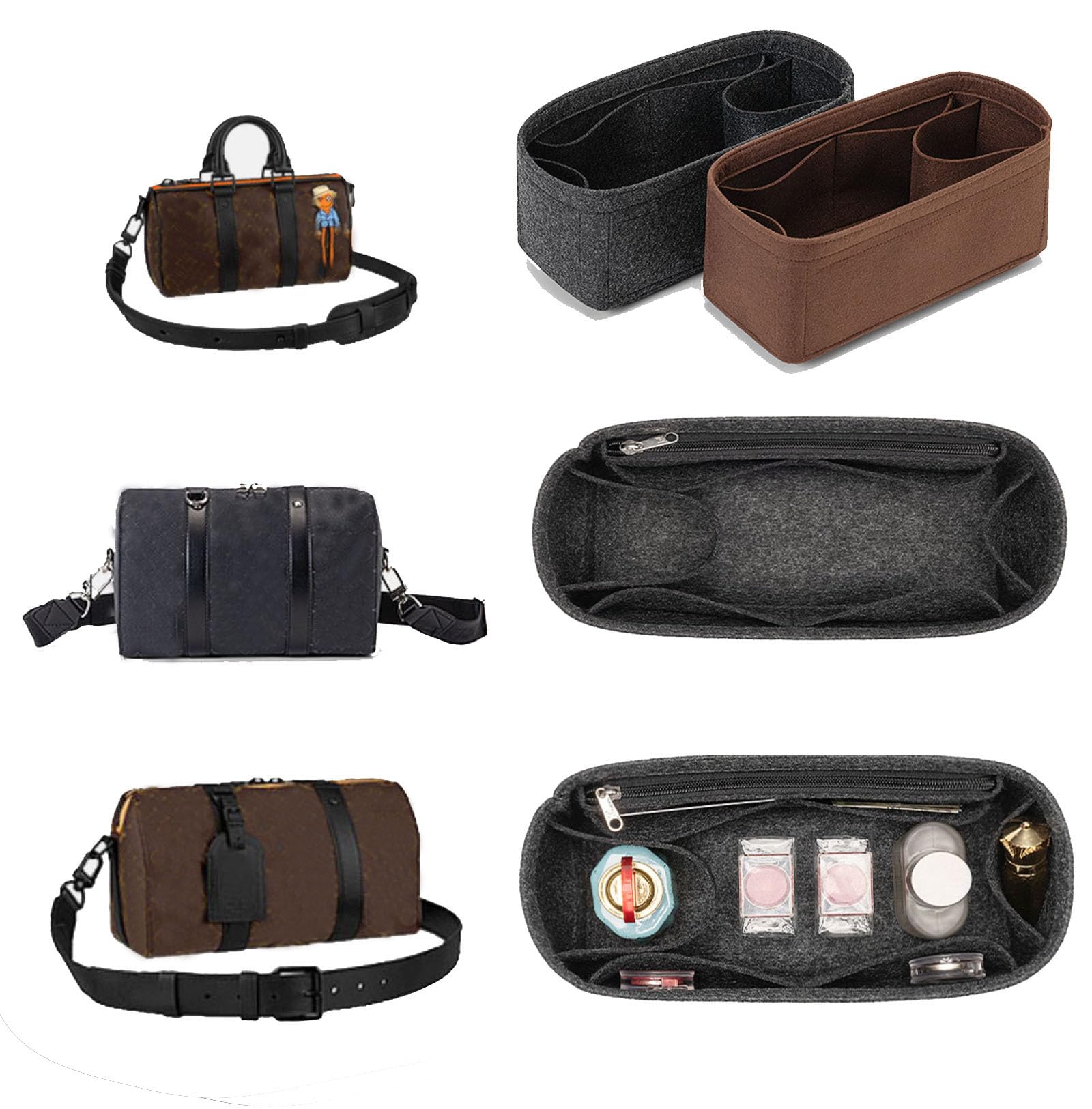 Amazon.co.jp: Lckaey ウォレットオーガナイザーインサート City