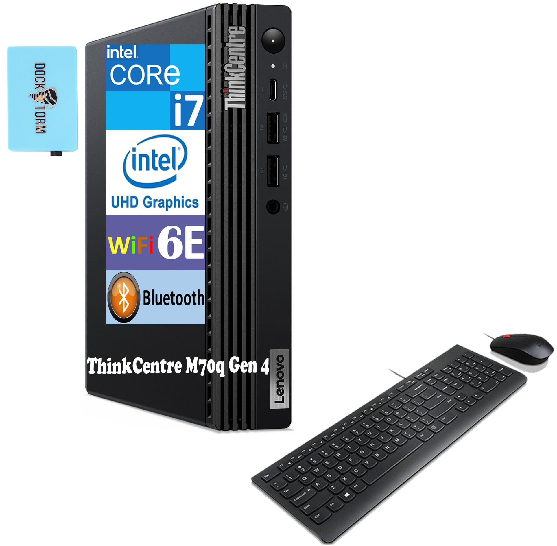 Amazon.com: Lenovo ThinkCentre M70q Gen 4 MFF Tiny 1L Mini PC