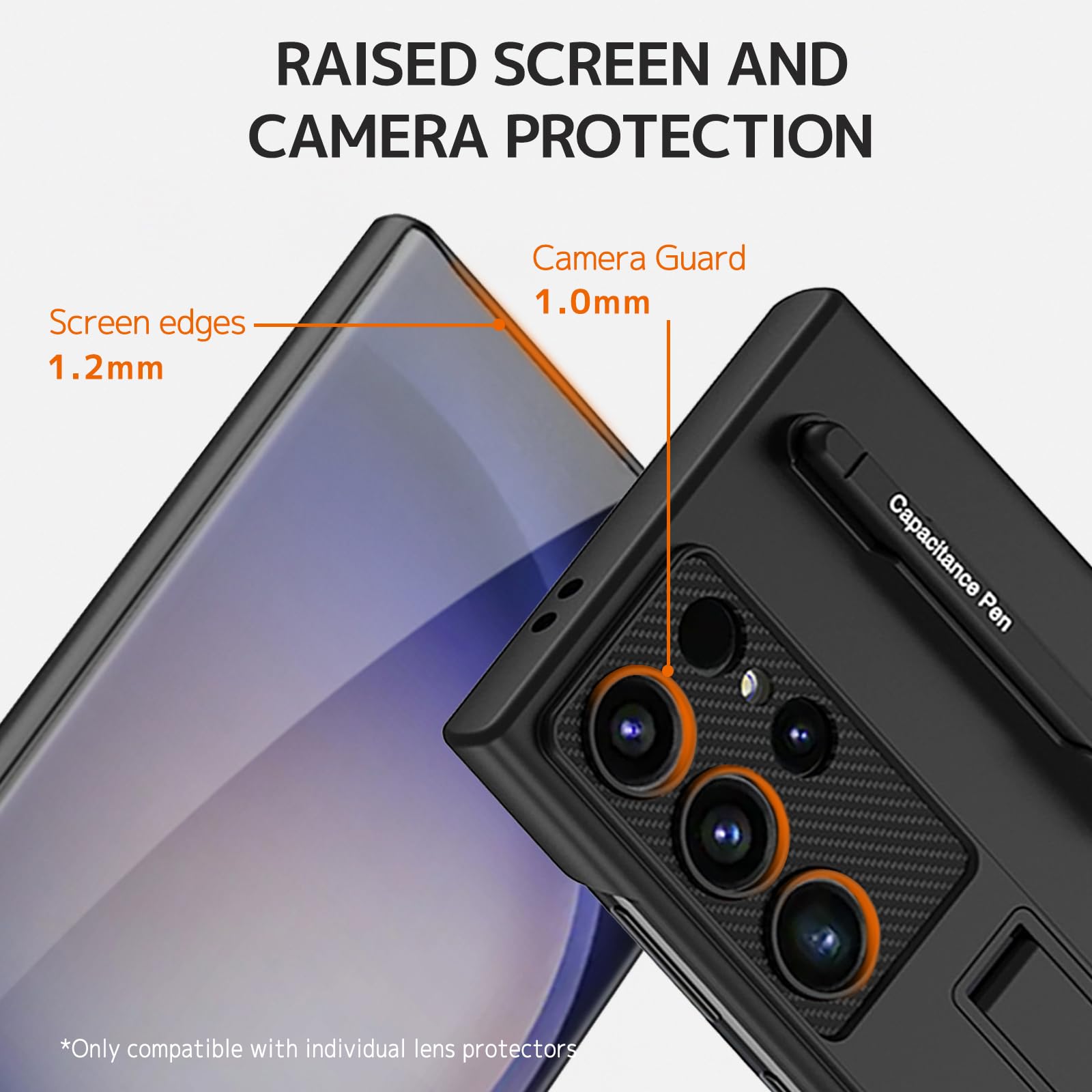 Amazon.com: NINKI Compatible Samsung Galaxy S24 Ultra Case with S