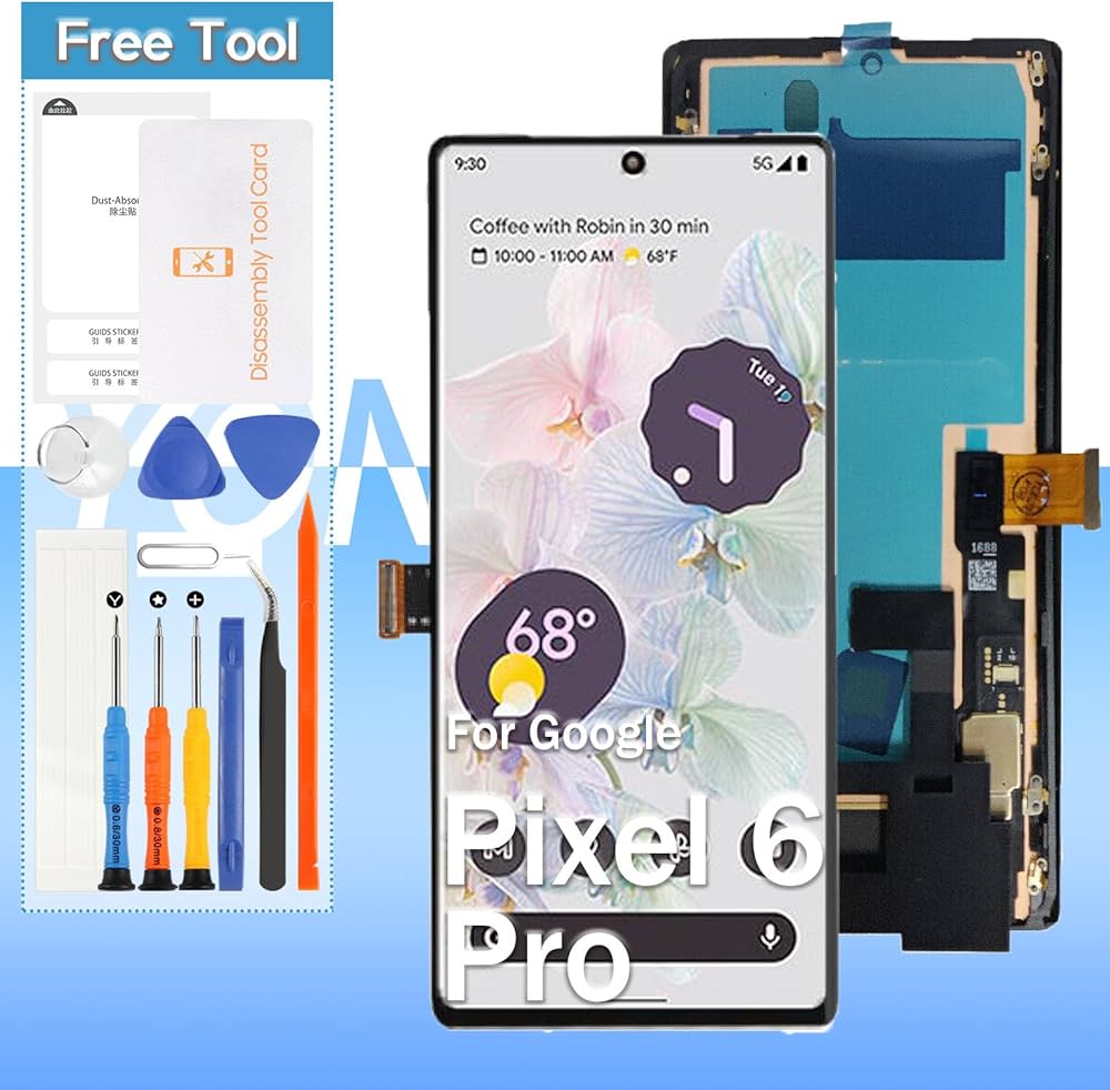 Amazon.co.jp: A-MIND For Google Pixel 6 Pro 液晶パネル 画面交換