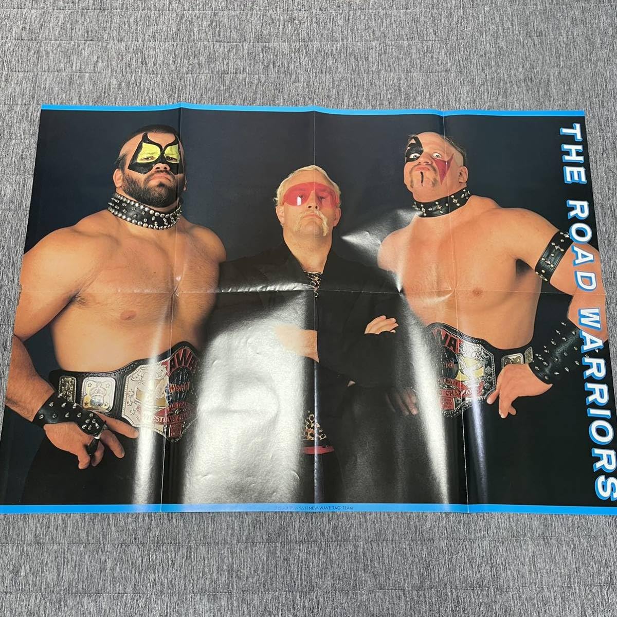 Amazon.co.jp: ザ ロード ウォリアーズ ジャンボ ポスター AWA 全日本