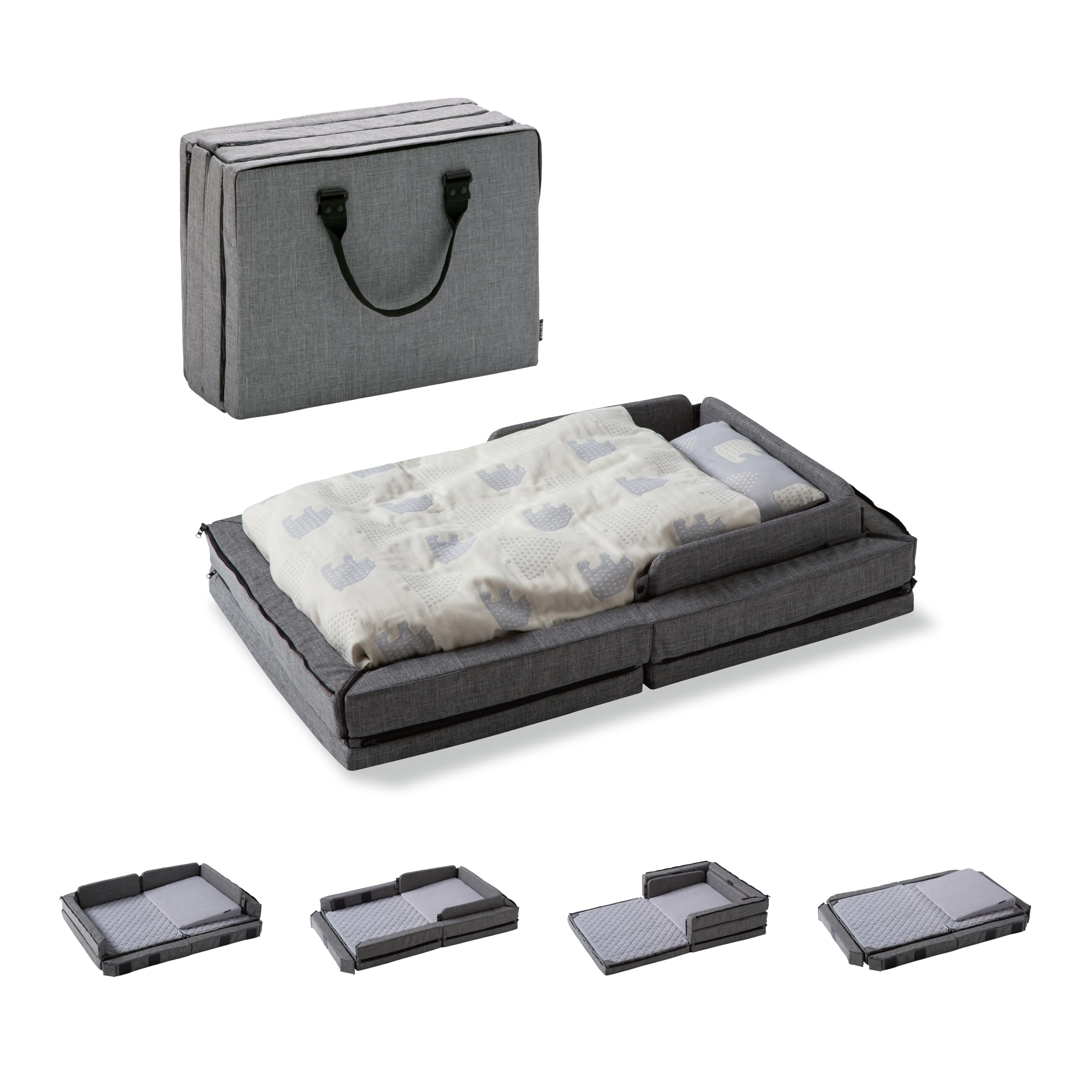 Amazon.co.jp: これ1つでOK！どこでもベビー寝具【ファルスカ