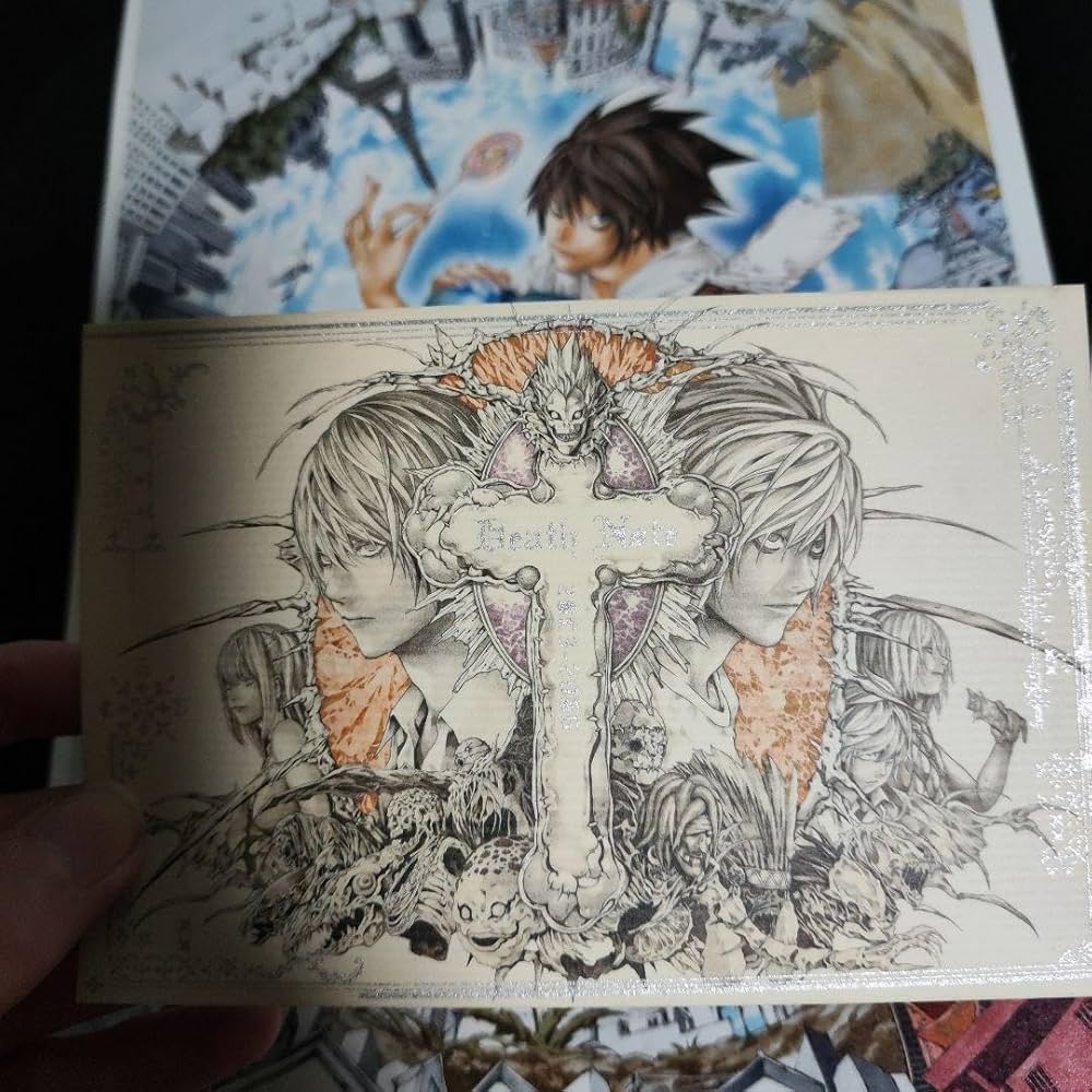 Amazon.co.jp: DEATH NOTE デスノート 原画 ポストカード : 文房具