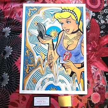 Amazon.co.jp: death nyc 世界100枚ディズマランド シンデレラ