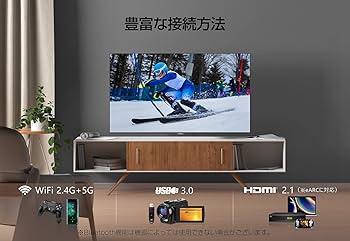 Amazon.co.jp: TCL 43V型 4K液晶テレビ 43P725B Amazon Prime Video