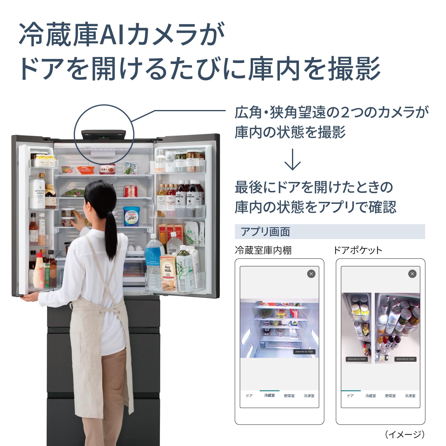 Amazon.co.jp: パナソニック 冷蔵庫用AIカメラ パナソニック対応機種用