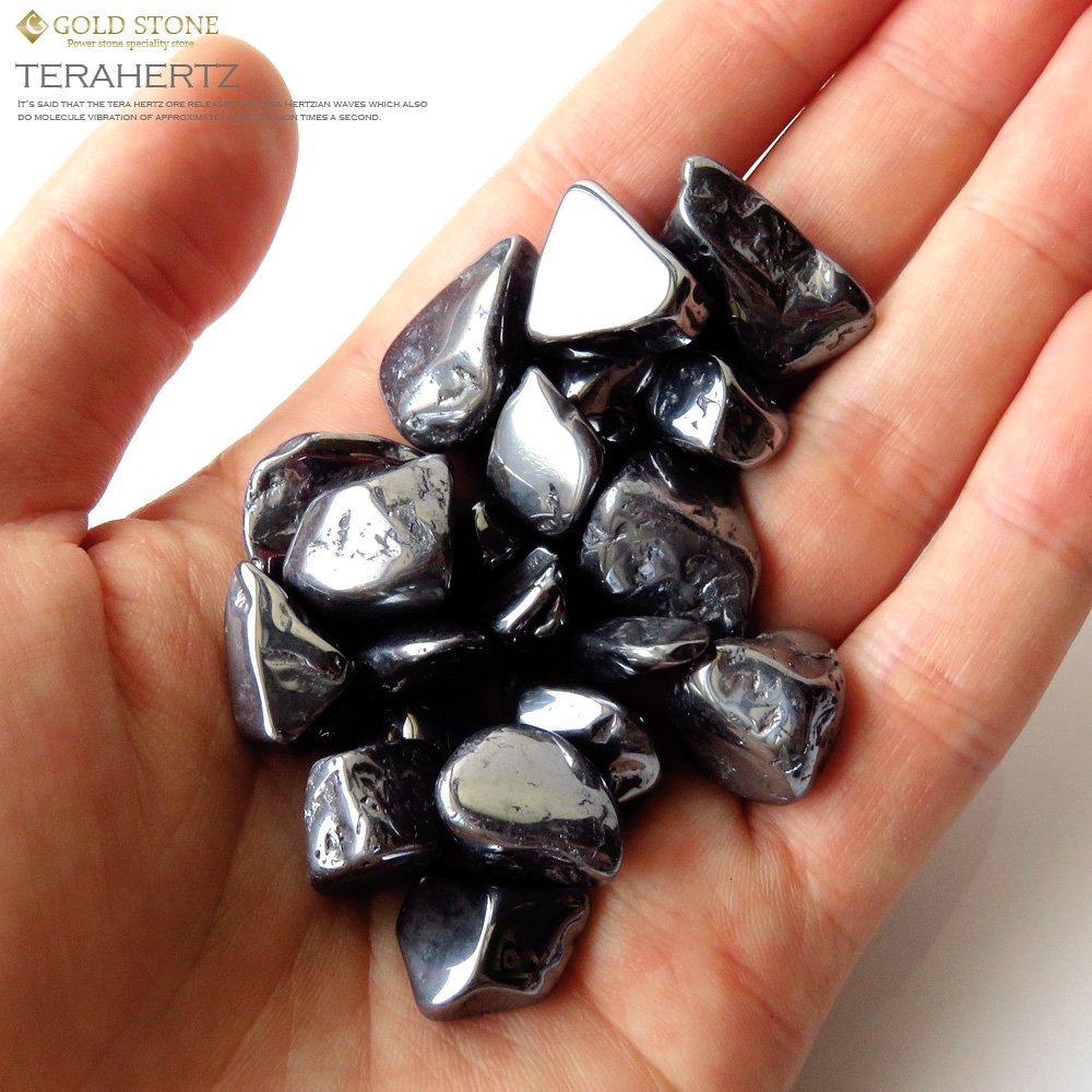 Amazon.co.jp: [GOLD STONE] 高純度 テラヘルツ鉱石 さざれ石 研磨
