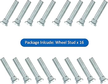 Amazon.com: Front Wheel Studs 7517871 16 Pcs for Polaris RZR-4-800