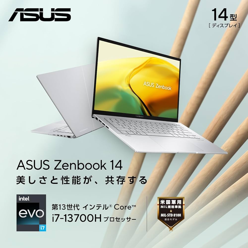 Amazon.co.jp: ASUS ノートパソコン Zenbook 14 UX3402VA 14インチ