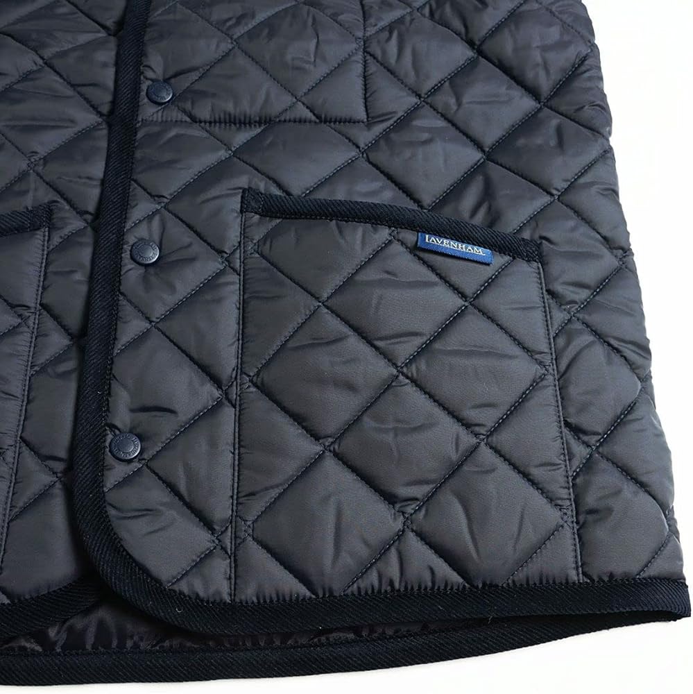 Amazon | [ラベンハム] キルティング ベスト ソーンハム オリーブ