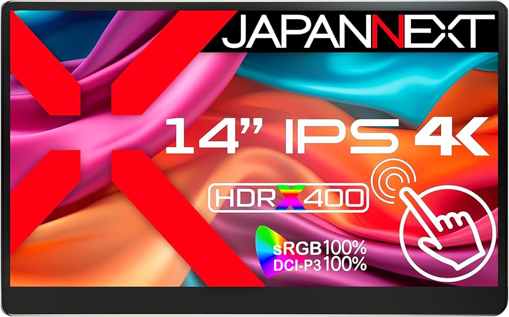 Amazon.co.jp: JAPANNEXT 14インチ モバイルモニター IPS パネル 4K