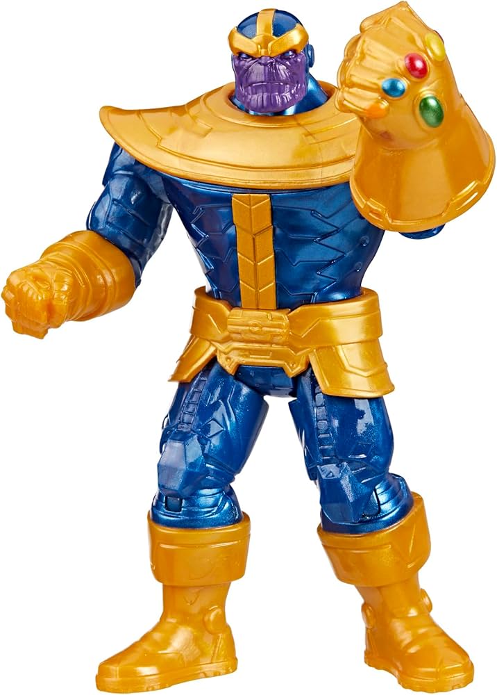 Amazon.com: Marvel Epic Hero Series Thanos Deluxe Action Figure, 4