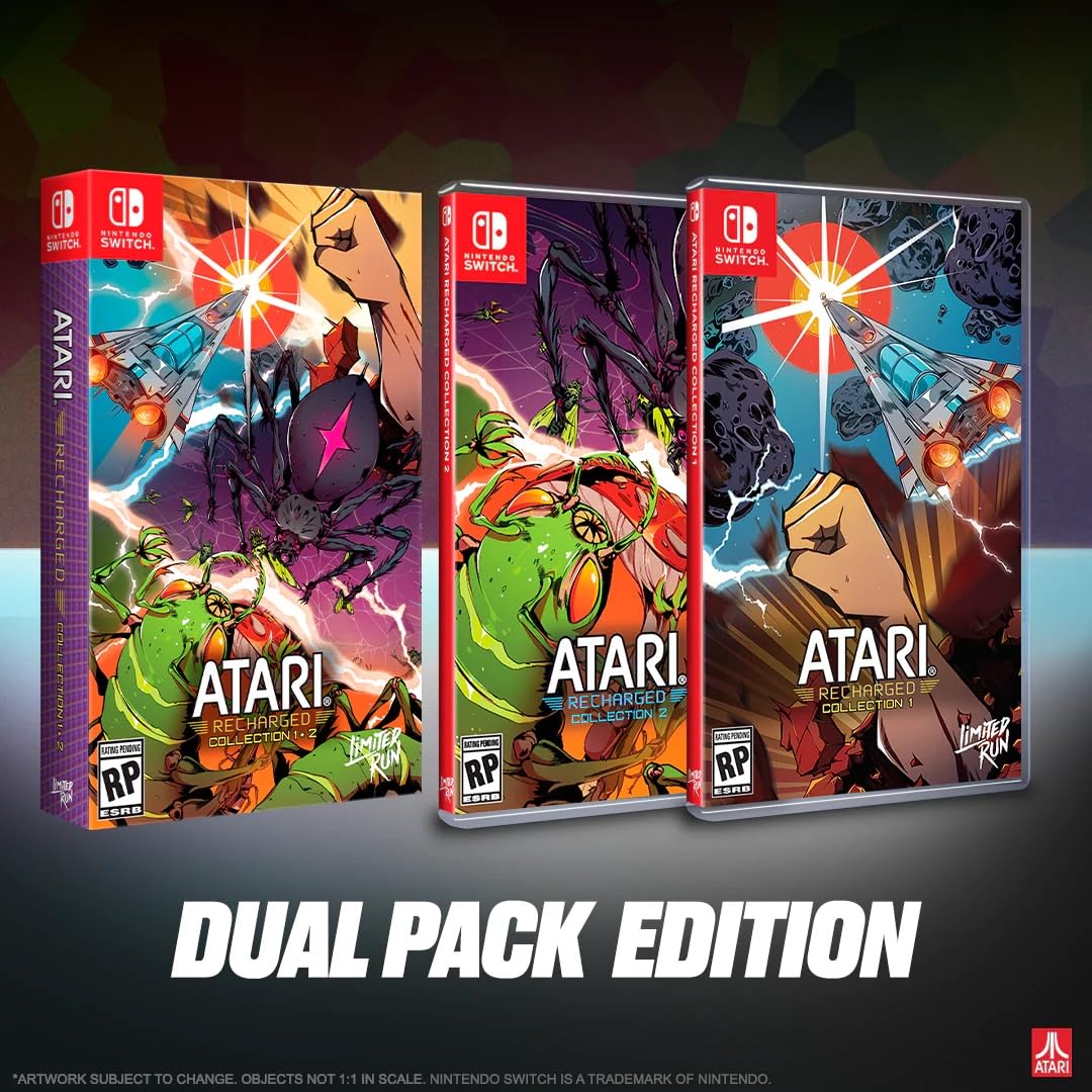 Amazon.com: Atari Recharged Collection 1 + 2 w/ Slipcover