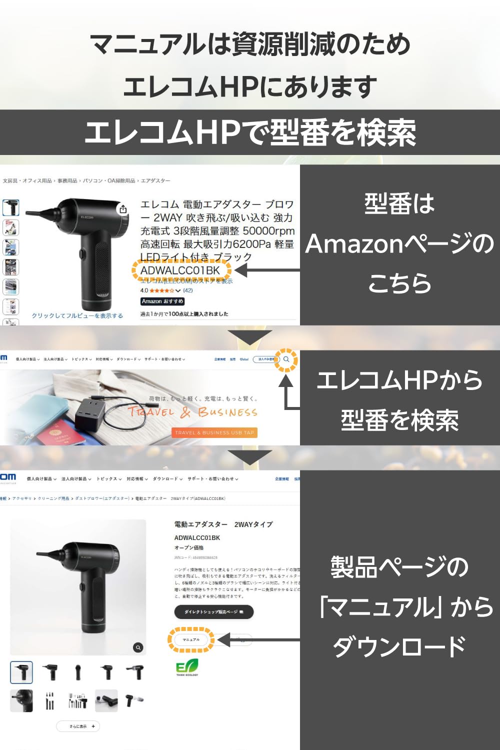Amazon | エレコム 外付けHDD ハードディスク ハイブリッドドライブ