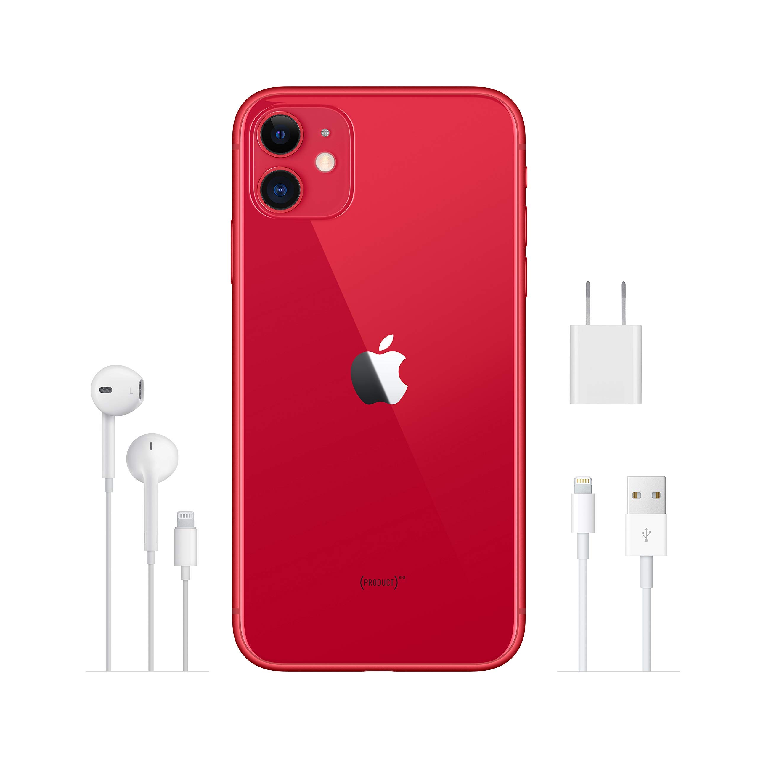 Amazon.com: Apple iPhone 11 [128GB, (PRODUCT)RED] Cricket Wireless