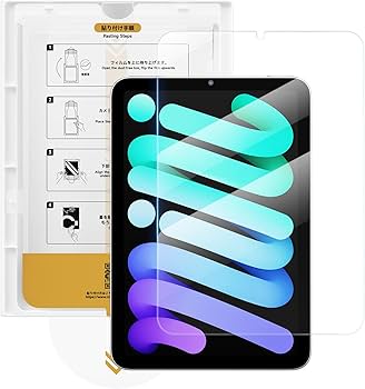 Amazon.co.jp: 【バリ楽Box】NIMASO ガラスフィルム iPad mini 7 (A17