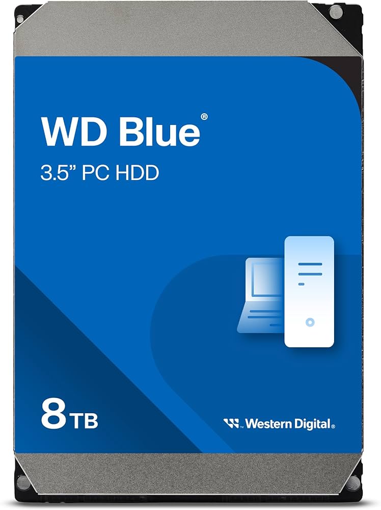 Amazon | WD80EAAZ [WD Blue（8TB 3.5インチ SATA 6G 5640rpm 256MB