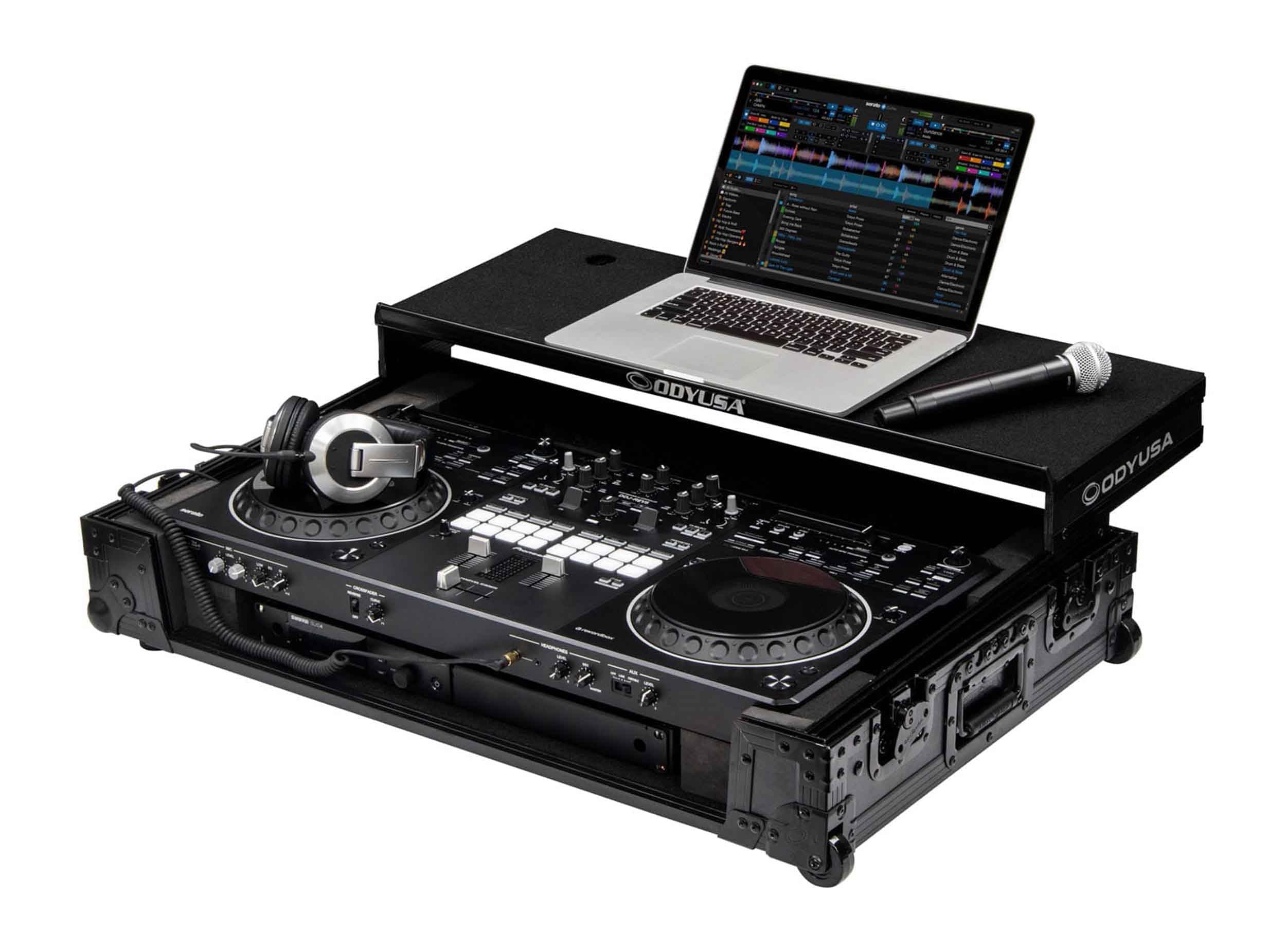 Amazon.com: Odyssey Black Label DDJ-REV5 1U Flight Case with Glide