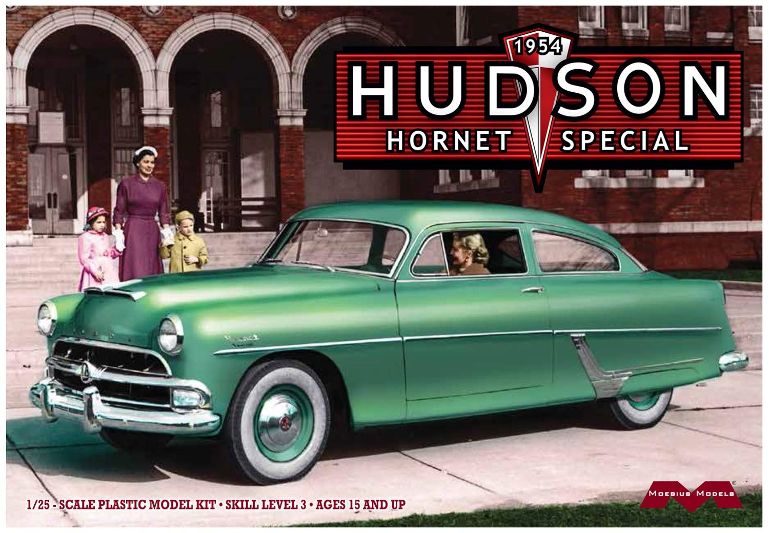 Amazon.com: 1954 Hudson Hornet Special 1/25 Scale Plastic Model