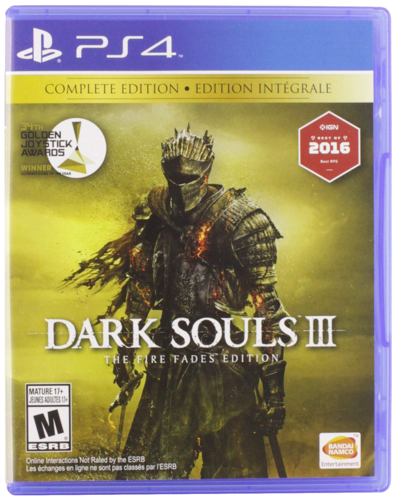 Amazon.co.jp: Dark Souls III The Fire Fades Edition (輸入版:北米