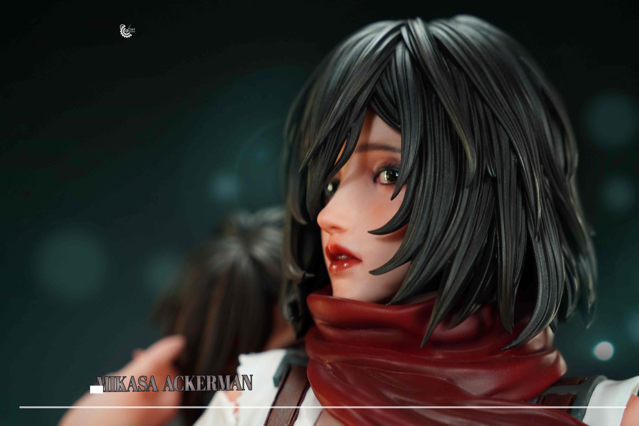 Amazon | ミカサ・アッカーマン フィギュア 1/4スケール 塗装済み完成