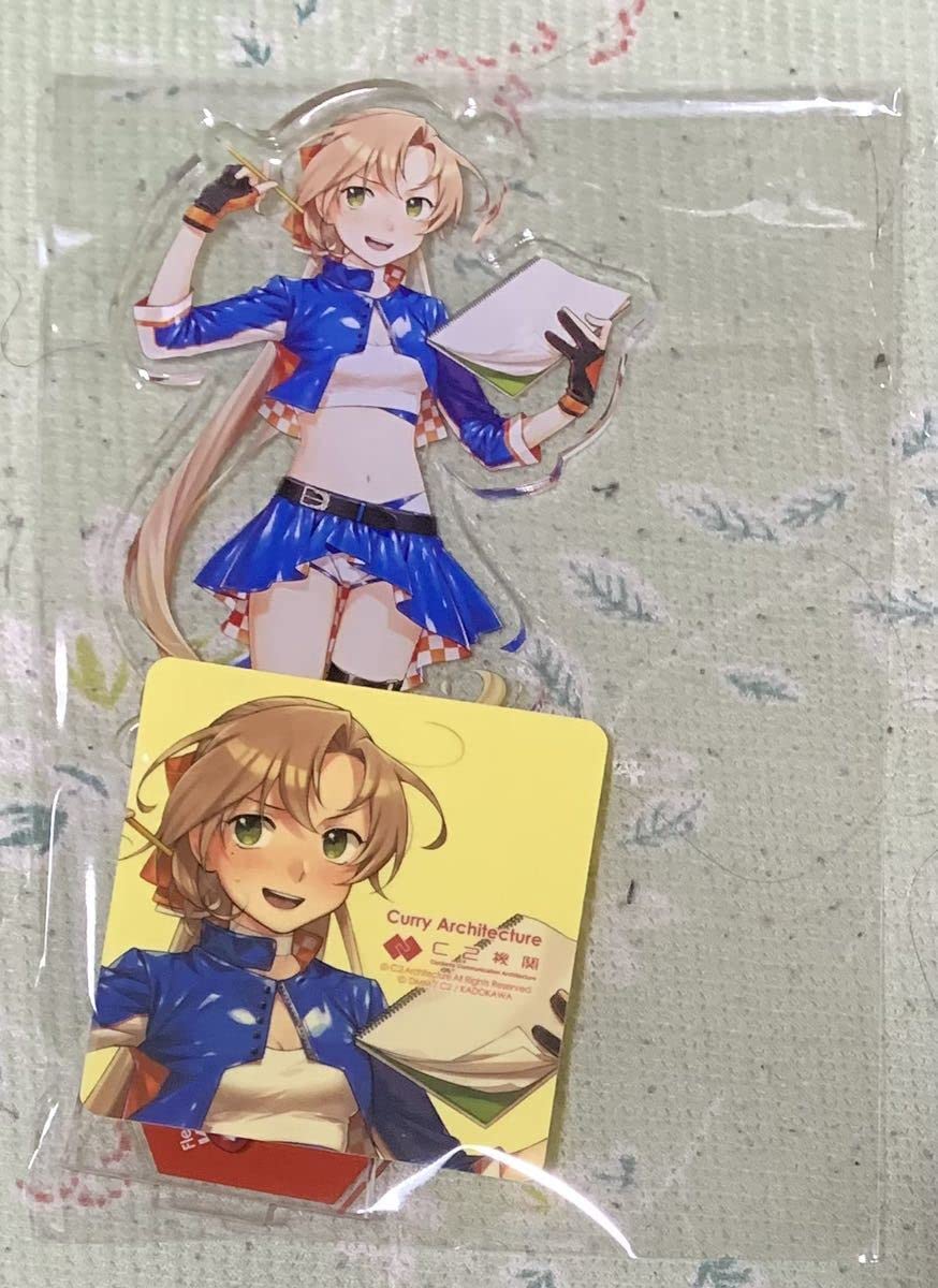 Amazon.co.jp: 艦これ C2機関 カレー機関 アクリルスタンドセット 秋雲