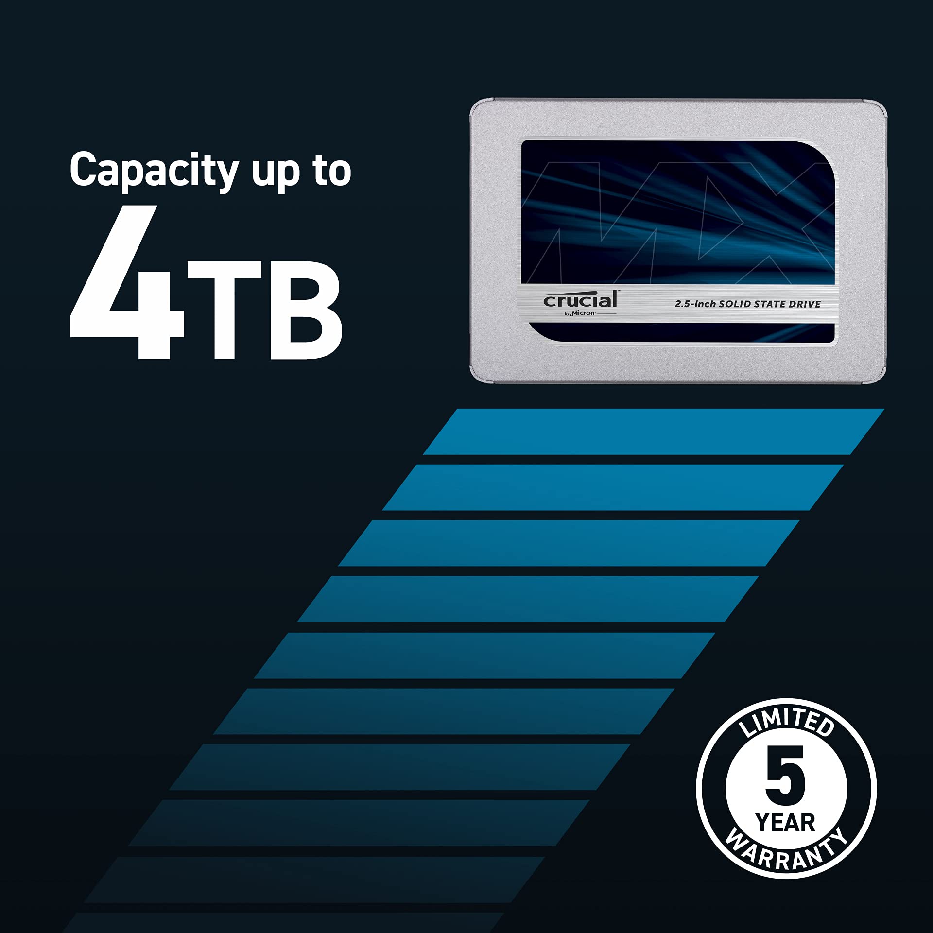 Amazon.in: Buy Crucial MX500 250GB SATA 2.5-inch 7mm Internal SSD