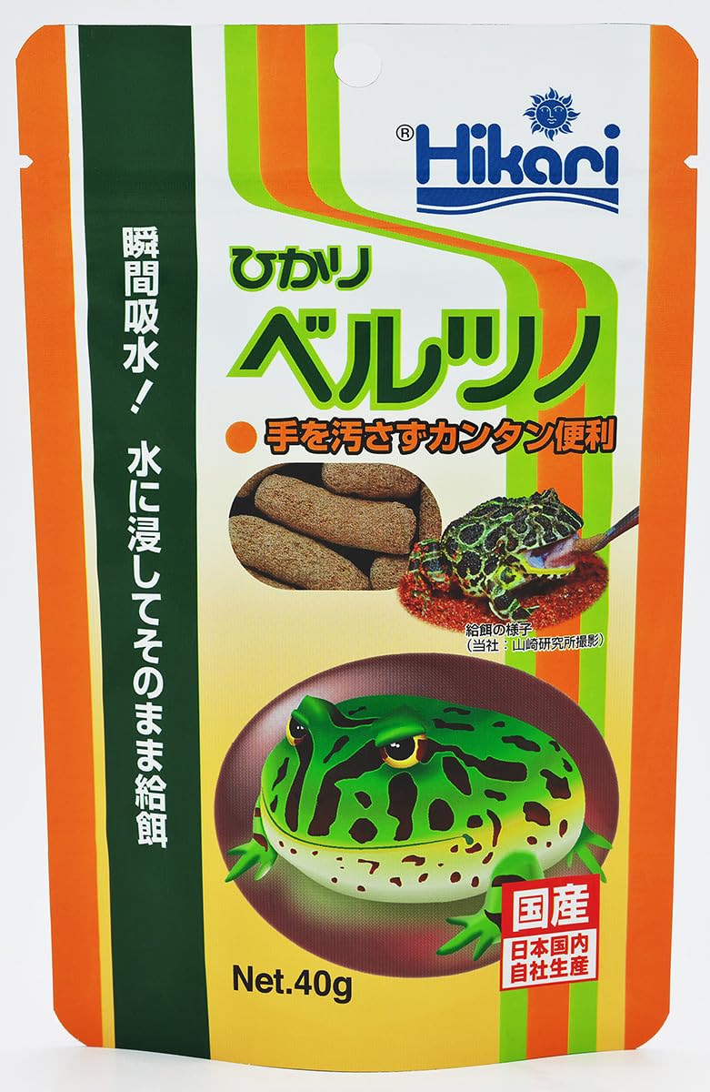 Amazon | 【ピンセット付き】国産 ひかり ベルツノ 40g レオパゲル