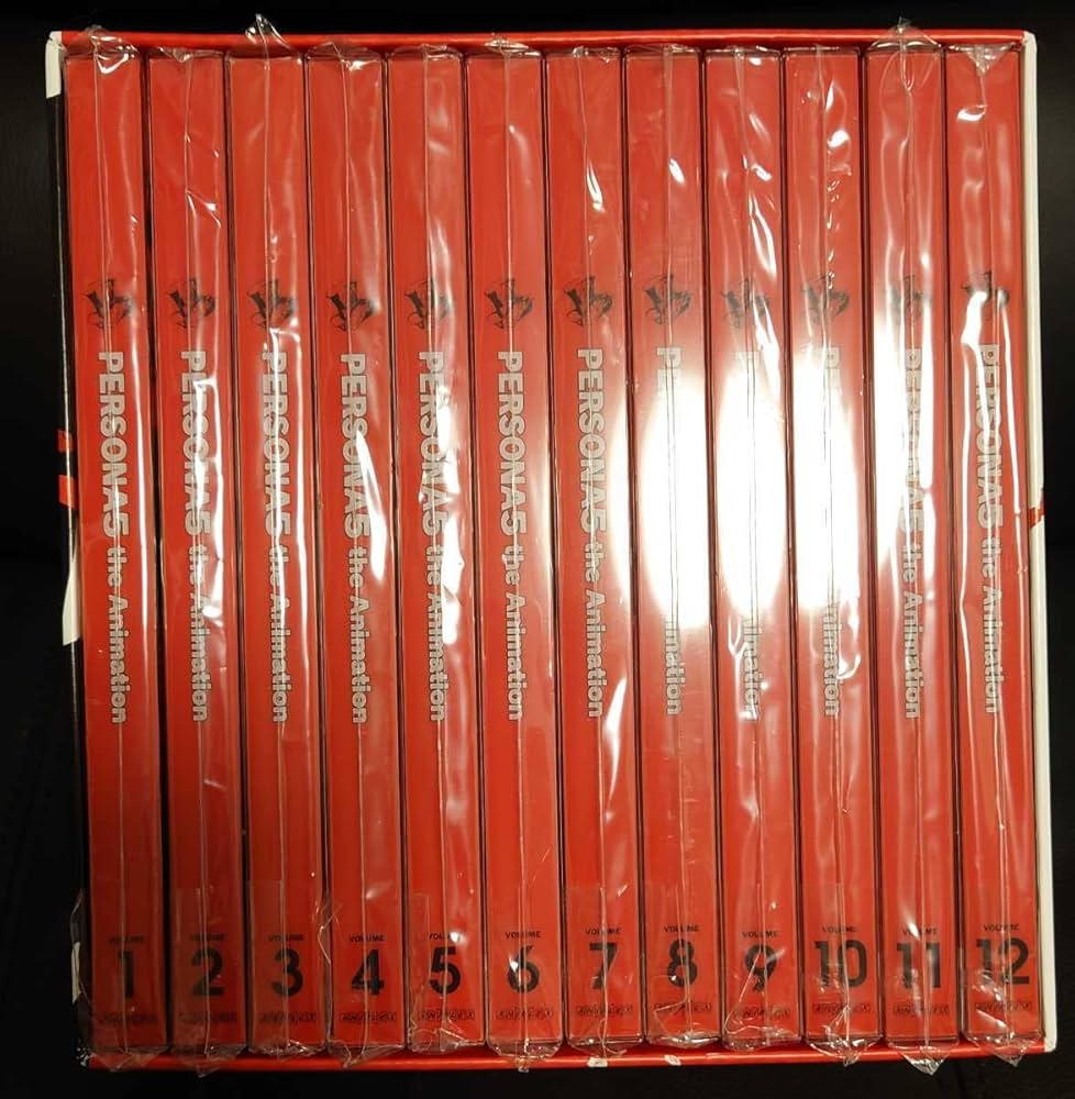 Amazon.co.jp: 収納BOX付き 全12巻セット ペルソナ5 1~12 完全生産版