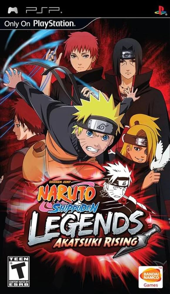 Amazon.com: NARUTO Shippuden: Legends: Akatsuki Rising - Sony PSP