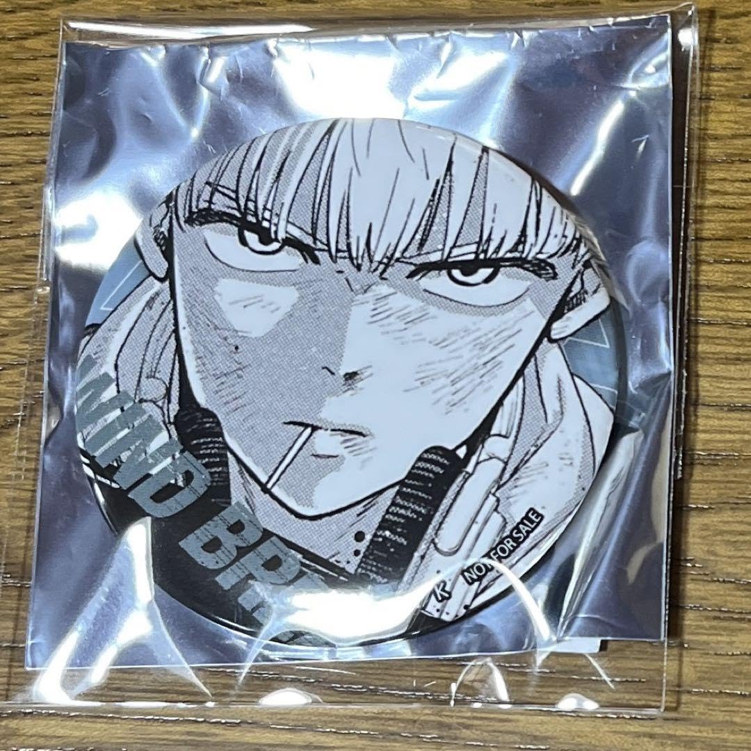 WIND BREAKER ウィンブレ glasses ホログラム缶バッジ 梅宮 WIND